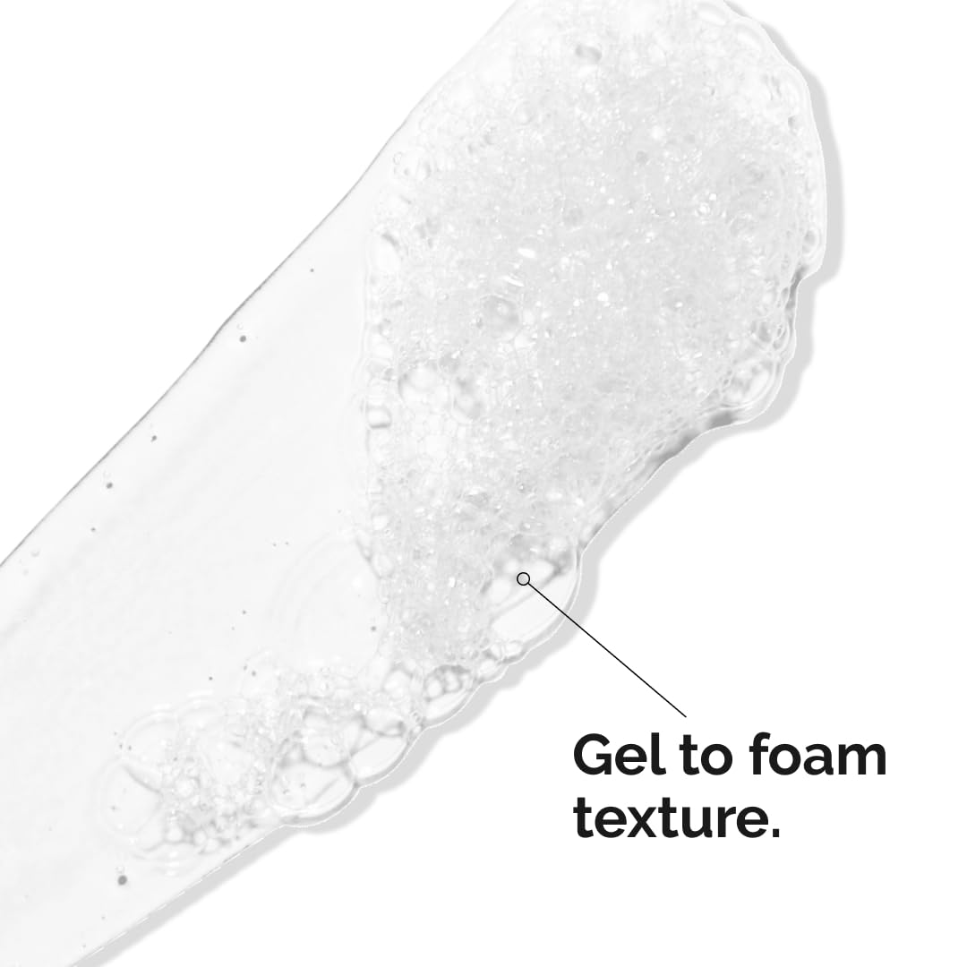 The Ordinary Glucoside Foaming Cleanser, Gentle Foaming Face Wash for All Skin Types Including Sensitive Skin, 5.1 Fl Oz