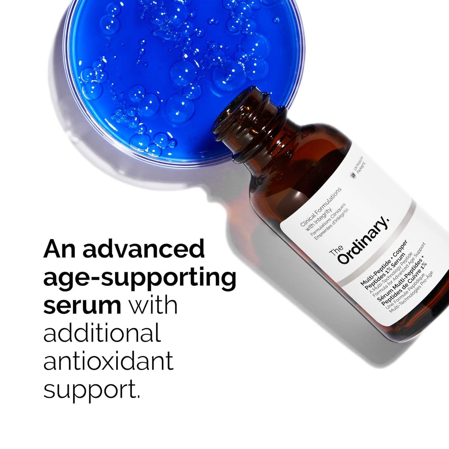 The Ordinary Multi-Peptide + Copper Peptides 1%, Anti-Aging Serum for Fine Lines and Skin Elasticity